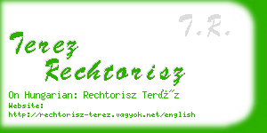 terez rechtorisz business card